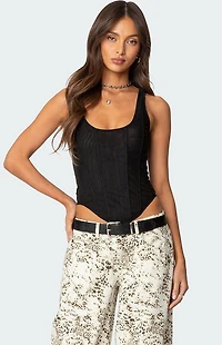 Edikted Taty Mesh Corset