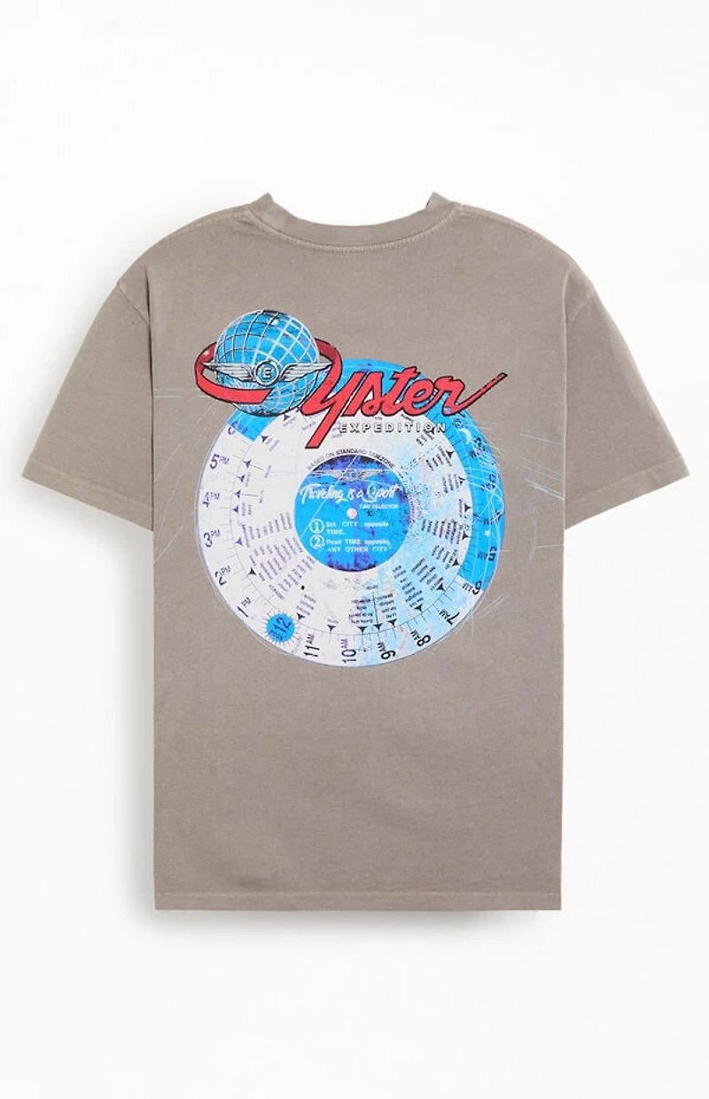 OYSTER EXPEDITION Time Wheel T-Shirt