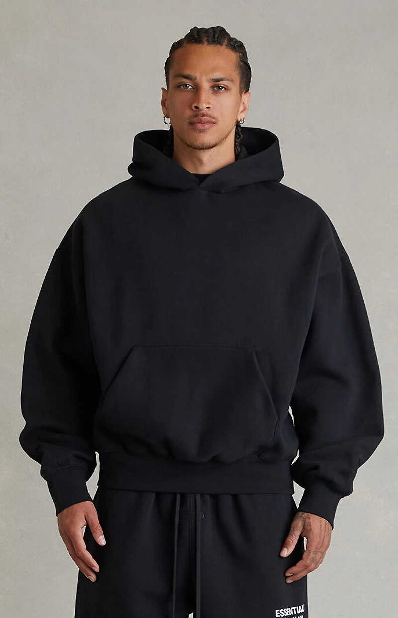 Fear of God ESSENTIALS Vintage Black & White Classic Hoodie