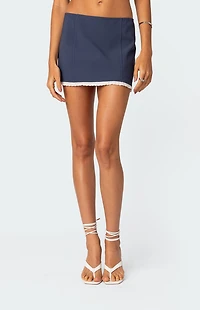 Edikted Thora Woven Mini Skirt