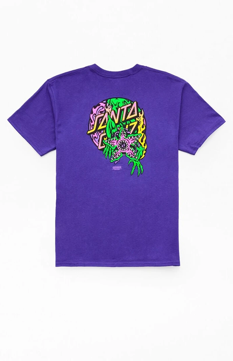 Santa Cruz Kids Stranger Things Demogorgon Dot T-Shirt