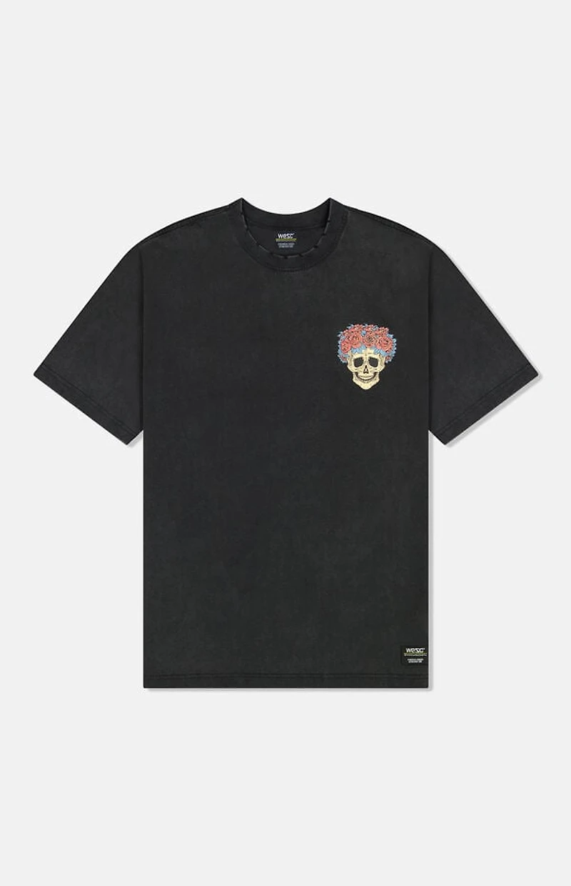 WeSC America Inc Mason Distressed Open Mind T-Shirt
