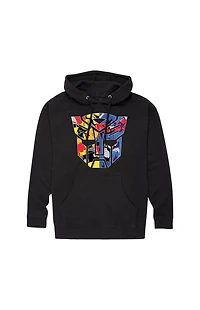 Hybrid Apparel Transformers Color Block Logo Pullover Hoodie