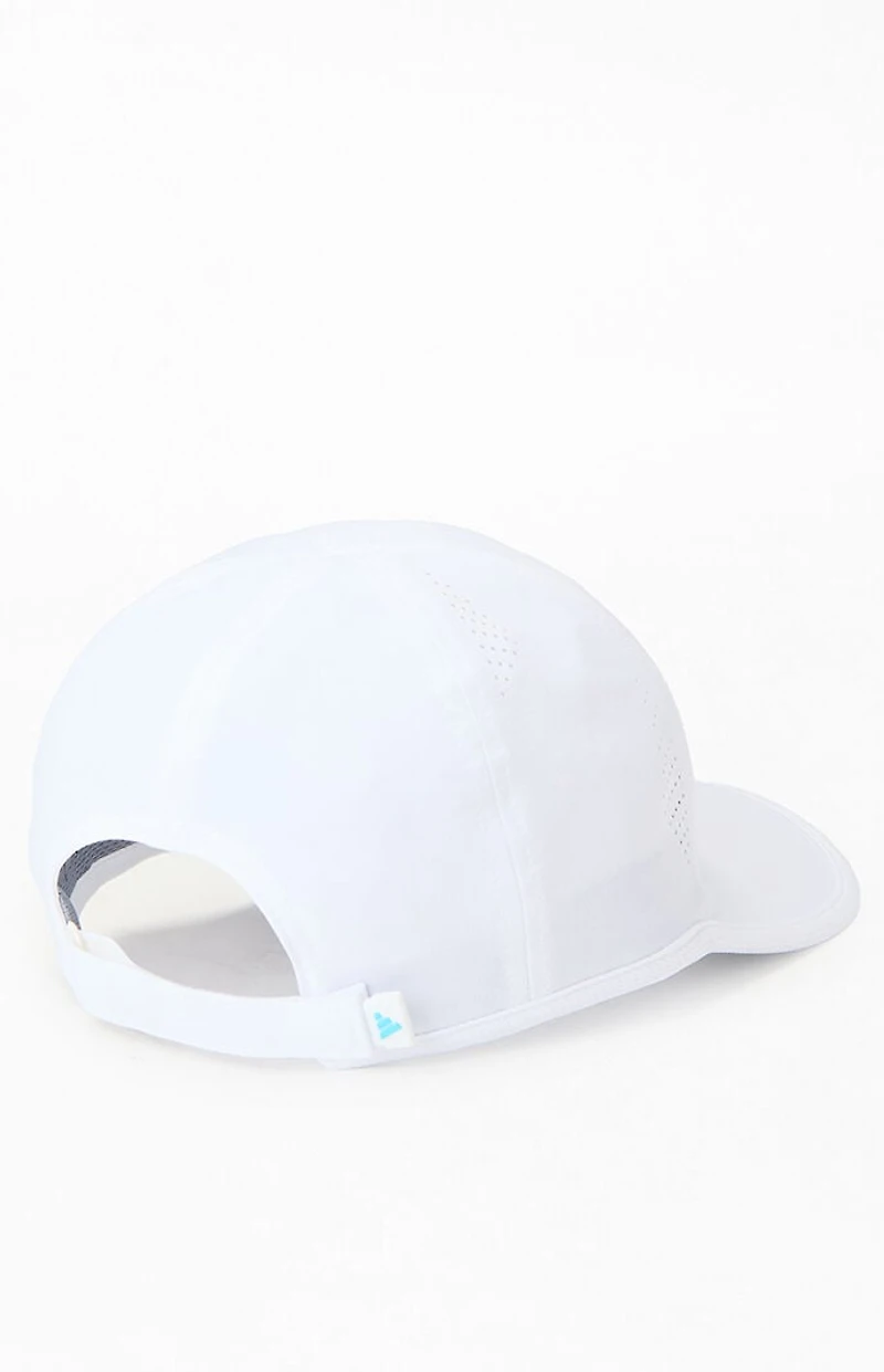 adidas Kids White Superlite 3 Hat