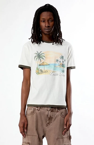 Pacsun Costa Rica Ringer T-Shirt