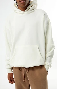 Pacsun Cream Solid Hoodie