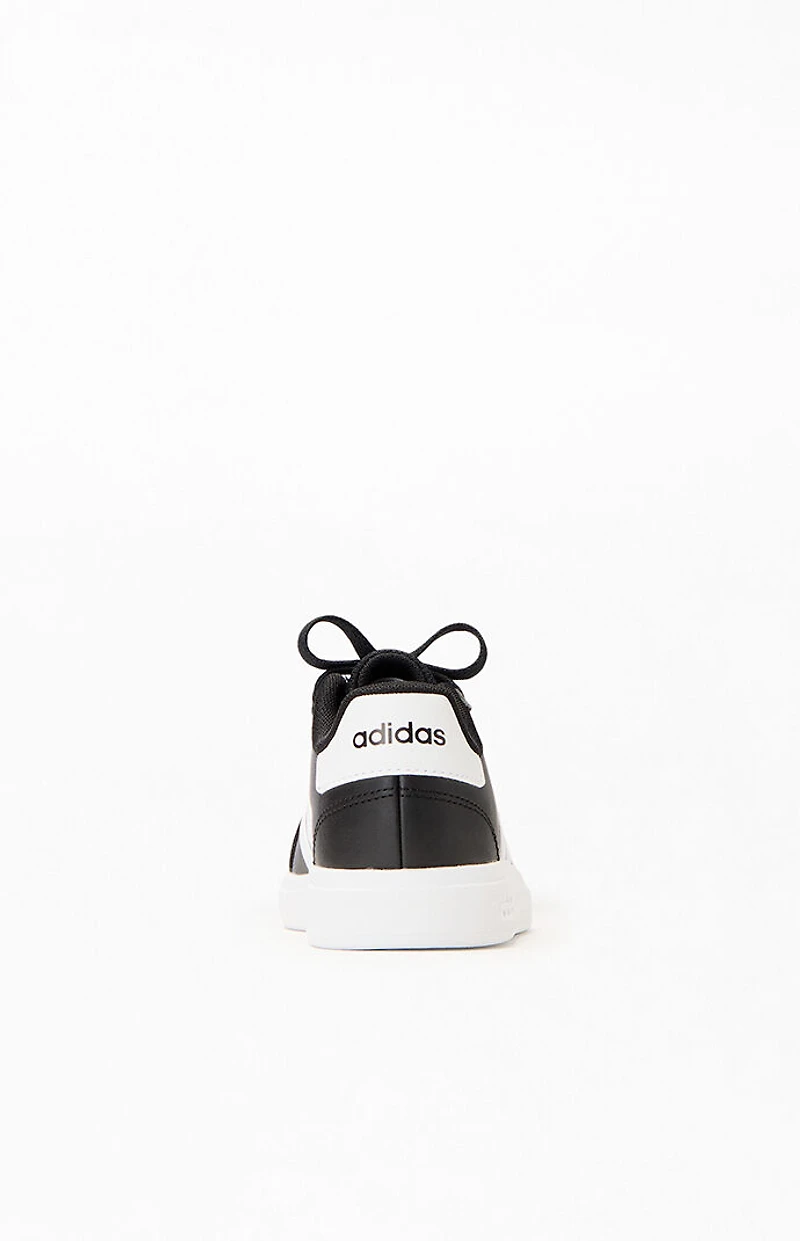 adidas Kids Black Grand Court 2.0 Shoes