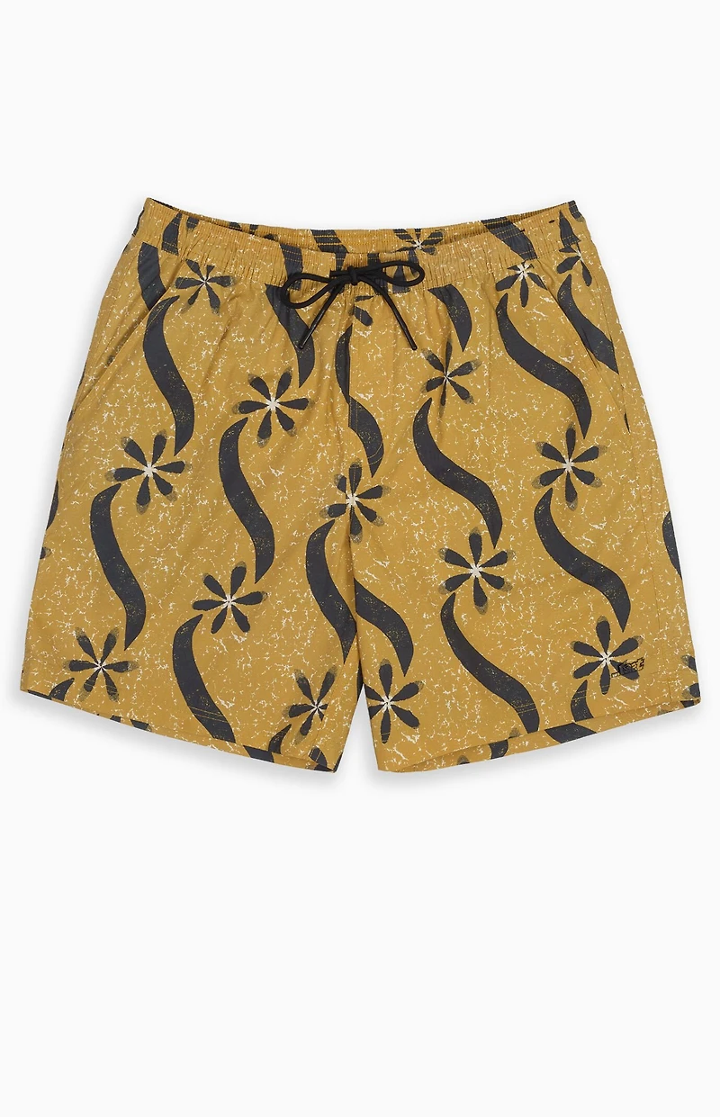 LOST Swash Chai Tea Swim Trunks
