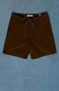 Pacsun Brown Linen Shorts