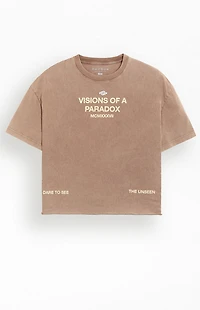Pacsun Visions Paradox Cropped Boxy T-Shirt