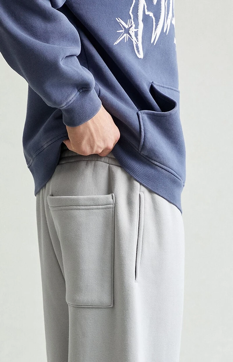 Pacsun Light Gray Straight Leg Sweatpants
