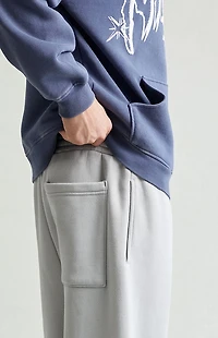 Pacsun Light Gray Straight Leg Sweatpants