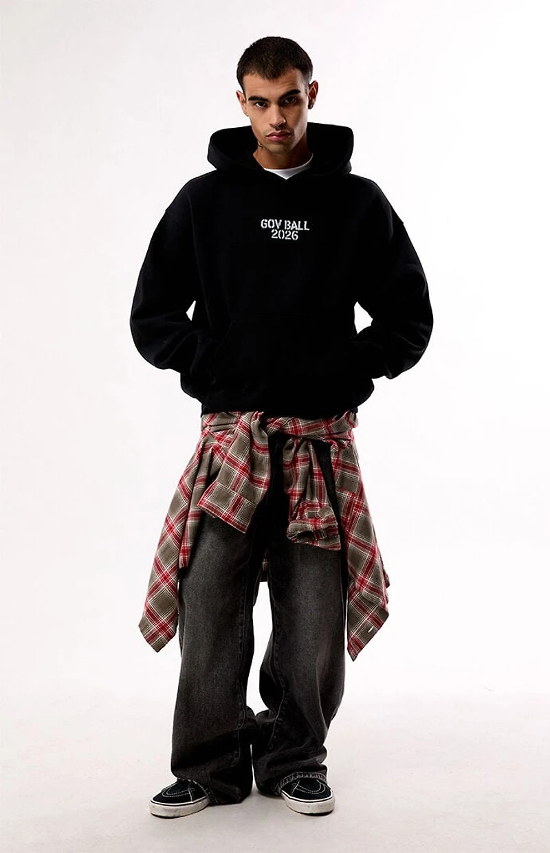 Pacsun x Gov Ball Stencil Hoodie