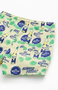 Corona And Lime Swim Trunks