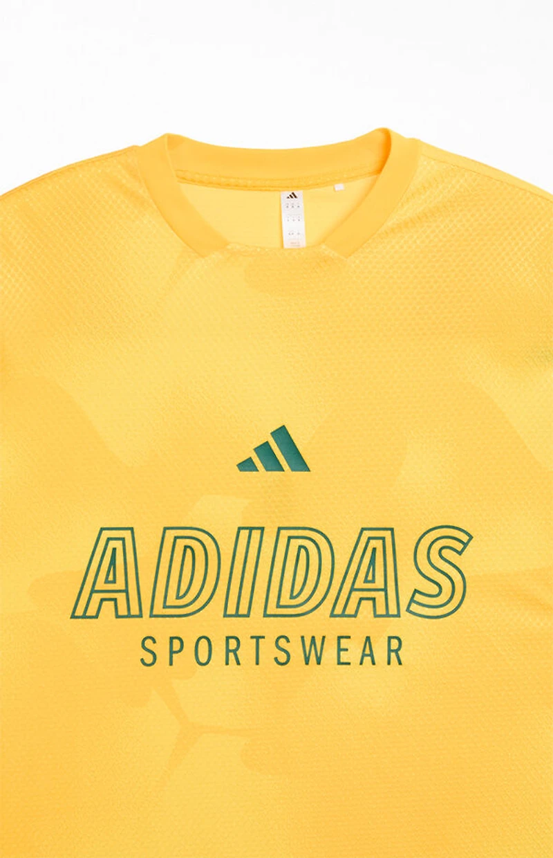 adidas Yellow Tiro Jersey