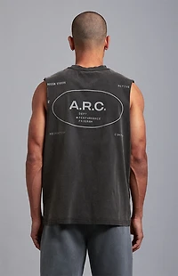 A.R.C. Vintage Wash Comfort Cut Off Muscle T-Shirt