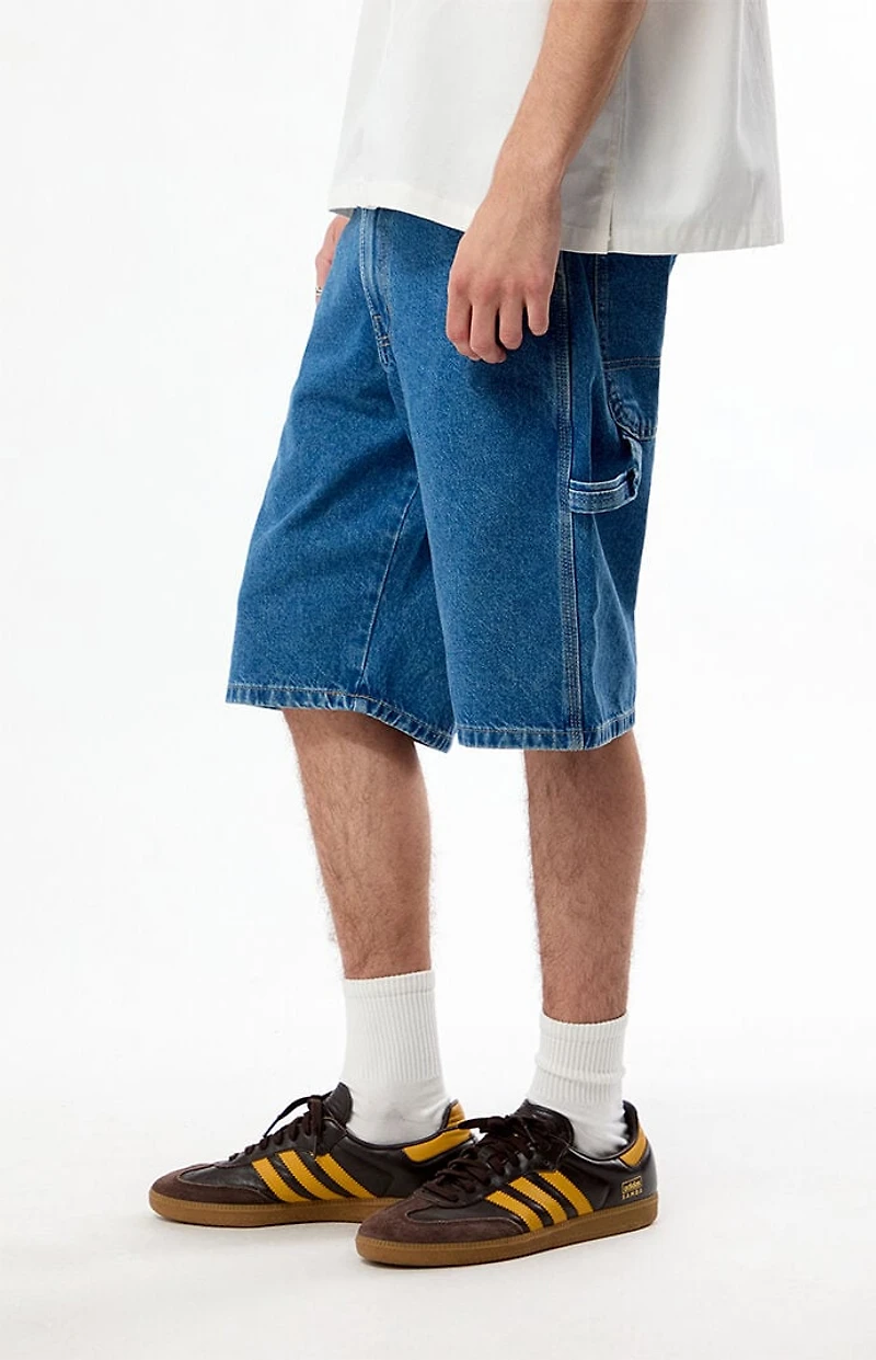 Dickies Medium Blue Carpenter Jean Shorts