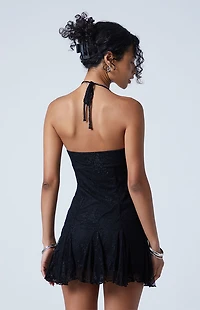 Third Charm Indy Floral Lace Mini Dress