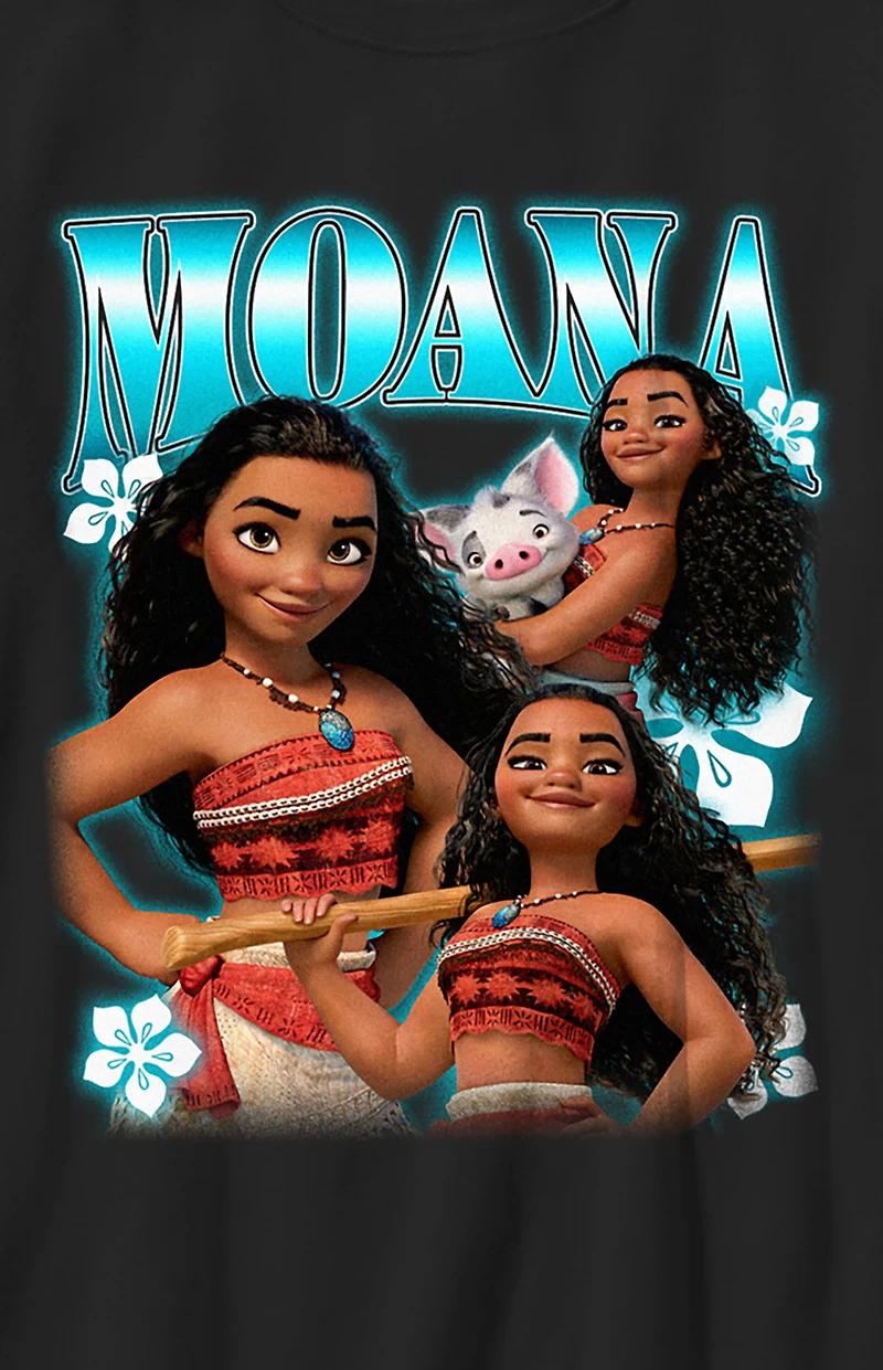 Kids Moana Collage T-Shirt