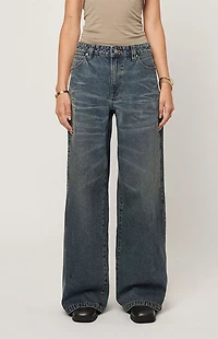 ABRAND 95 Lindsey Low Rise Baggy Jeans