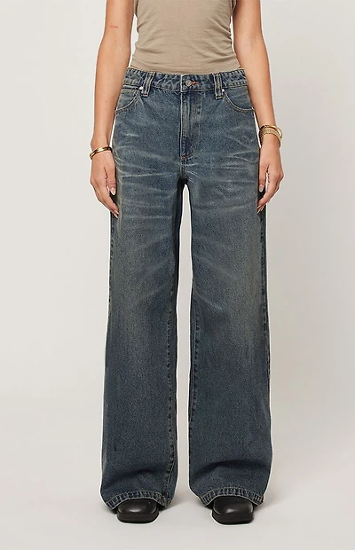 ABRAND 95 Lindsey Low Rise Baggy Jeans