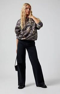 Pacsun Casey Low Rise Baggy Jeans Black