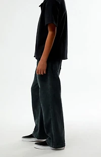 Pacsun Kids Corduroy Baggy Pants Black