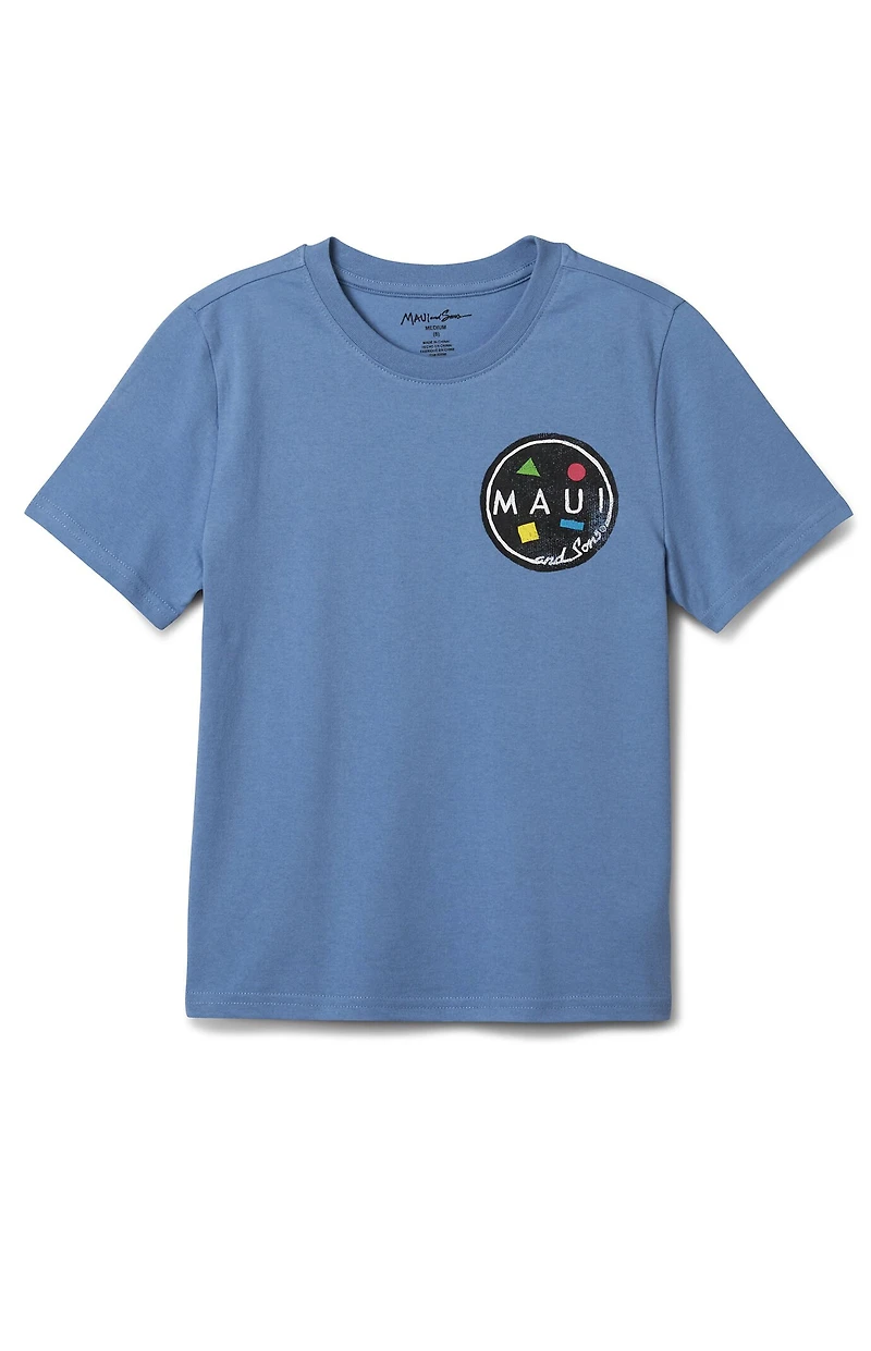 Maui & Sons Kids Stoked Short Sleeve T-Shirt