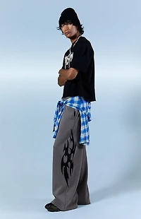 Pacsun Fleece Ultra Baggy Cyber Sweatpants