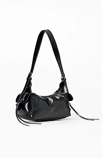 Pacsun Faux Leather Noir Slouchy Bag