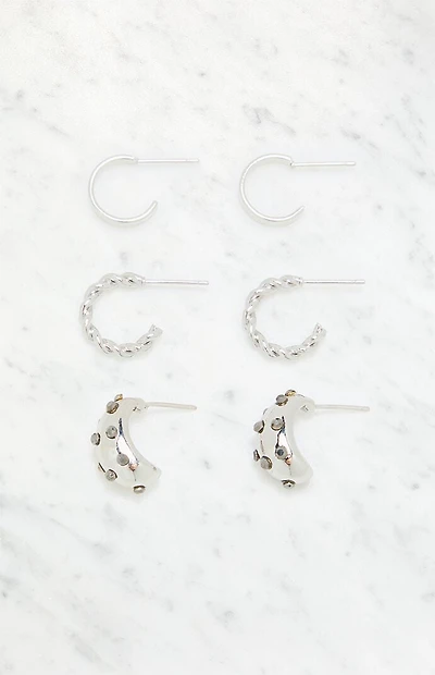 LA Hearts 3 Pack Variety Lia Earrings