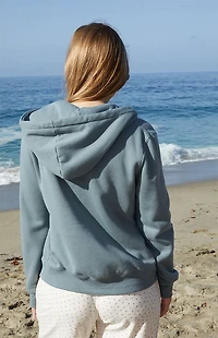 John Galt Green Christy Full Zip Hoodie