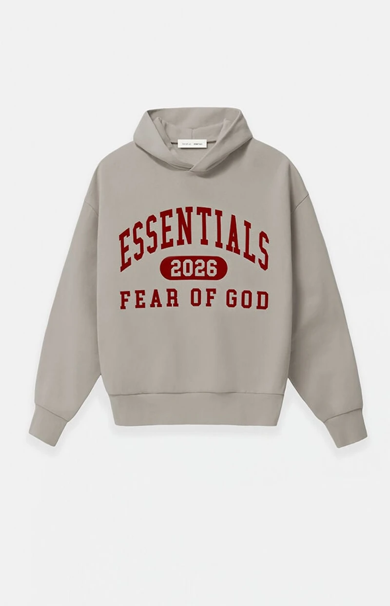 Fear of God ESSENTIALS Smoke Grey Classic Fit Hoodie