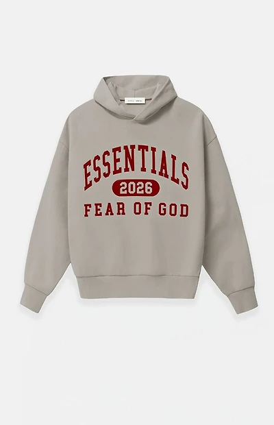 Fear of God ESSENTIALS Smoke Grey Classic Fit Hoodie