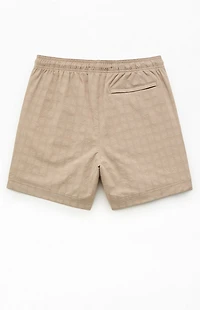 Pacsun Tan Lounge 5.5" Swim Trunks