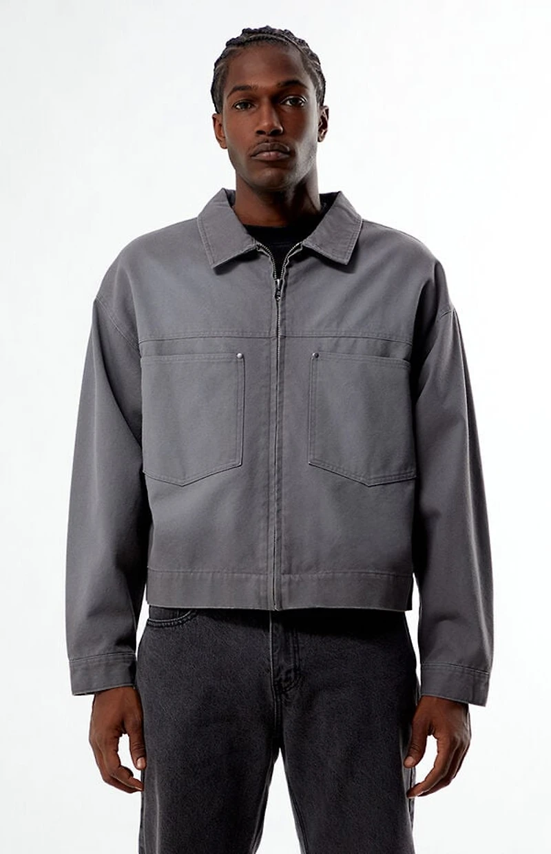 Pacsun Gray Billie Gas Jacket