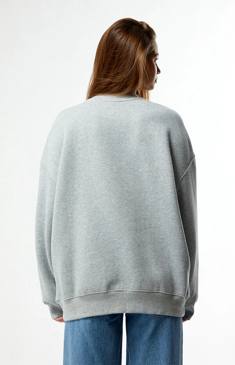 HYPE & VICE Phi Mu Offside Crew Neck Oversized Sweatshirt