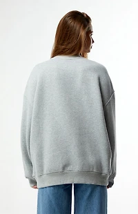 HYPE & VICE Phi Mu Offside Crew Neck Oversized Sweatshirt