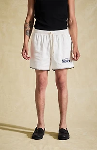 Modelo Blanket Stitched Logo Shorts