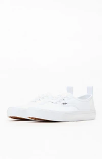 Vans Kids White Authentic Elastic Lace Shoes