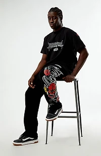 Netflix x Stranger Things Hellfire Club Baggy Sweatpants