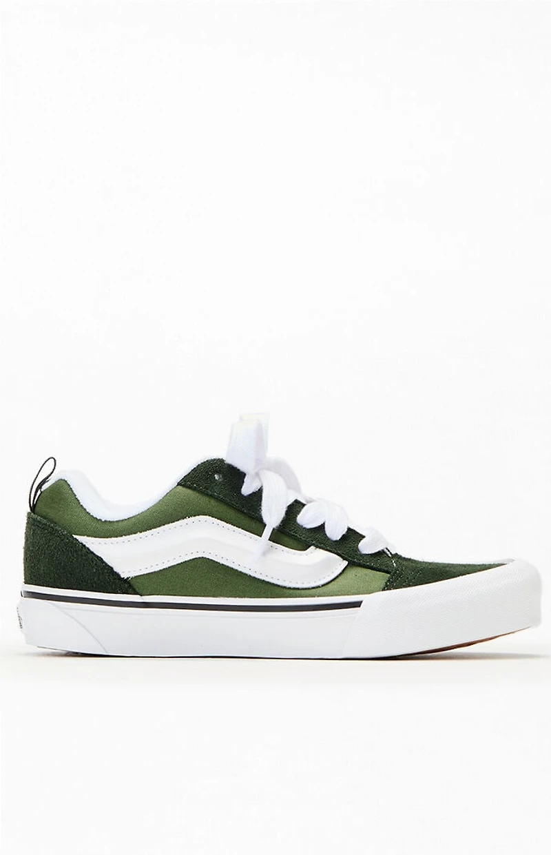 Vans Kids Forest Green Knu Skool Shoes