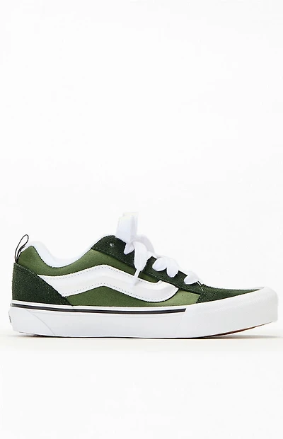 Vans Kids Forest Green Knu Skool Shoes