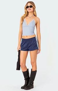 Edikted Sharona Lace Trim Tank To