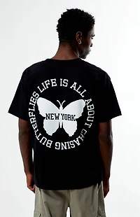 Lisa Lestrange NY Butterflies T-Shirt