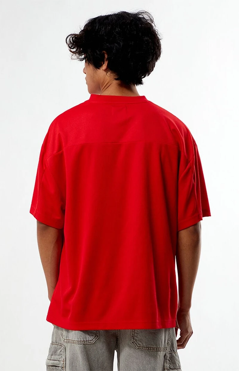 Pacsun Red California Mesh Jersey