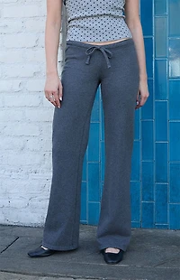 John Galt Gray Anastasia Baggy Sweatpants