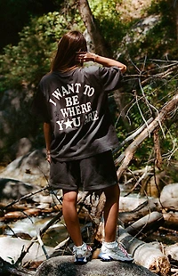 LONELY GHOST x Merrell Be Where You Are Oversized T-Shirt
