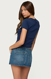 Edikted Bluberry Patch T-Shirt