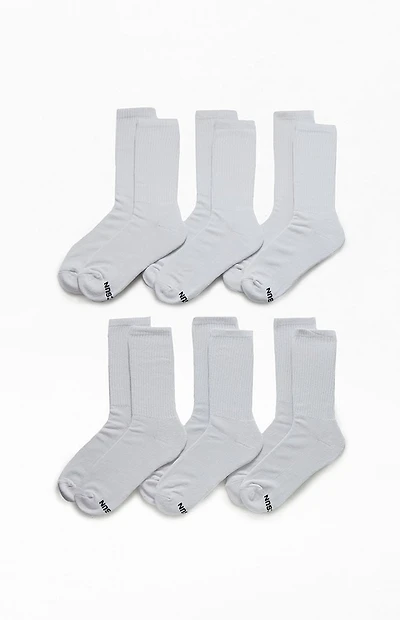 Pacsun 6 Pack Basic Crew Socks